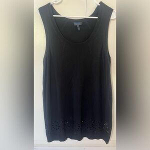 Escada Sports Silk Blend Sleeveless dress with crochet detail women’s sz L